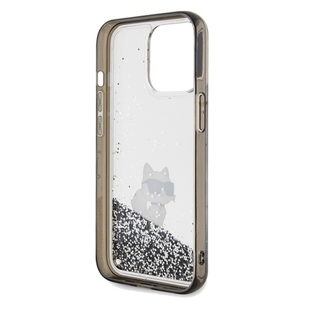 KARL LAGERFELD POKROWIEC HARDCASE DO IPHONE 13 PRO MAX 6.7 Z LIQUID GLITTER