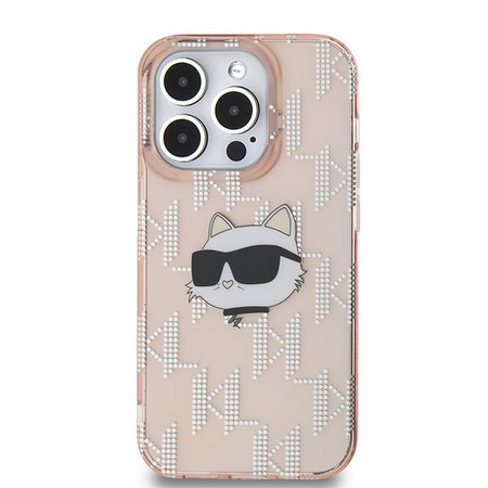 KARL LAGERFELD ETUI CASE HARDCASE DO IPHONE 14 PRO 6.1 Z CHOUPETTE MONOGRAM