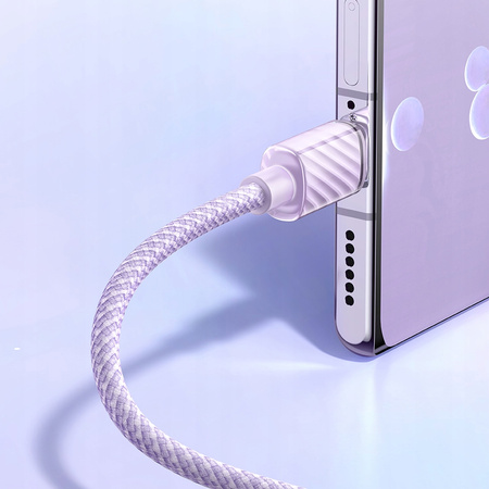 Kabel USB-C, Mocny, Super Szybki, Mcdodo, 100W, 1.2M, fioletowy