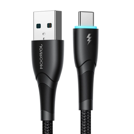 Kabel Joyroom Starry Series SA32-AC3 3A USB-A / USB-C 1m - czarny