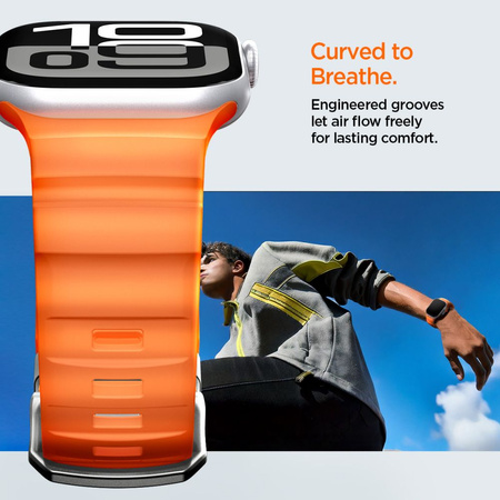 SPIGEN WBS2 BAND APPLE WATCH 8 / 9 / 10 / 11 / SE / ULTRA (44 / 45 / 46 / 49 MM) ORANGE
