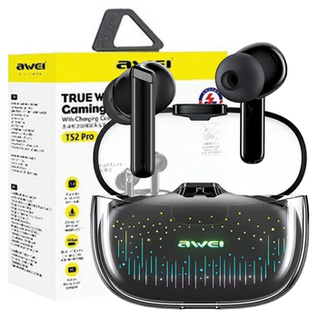 AWEI SŁUCHAWKI BLUETOOTH 5.3 T52 PRO2TWS+ DO TELEFONÓW Z STACJĄ DOKUJĄCĄ