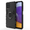 Ring Armor pancerne hybrydowe etui pokrowiec + magnetyczny uchwyt Samsung Galaxy A22 4G czarny