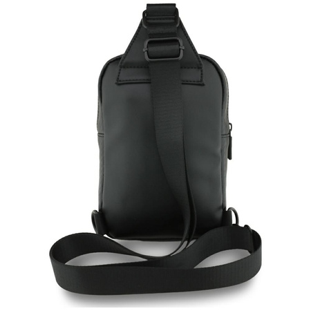 Torebka na telefon BMW Carbon            Pocket&Metal Logo Crossbody czarny