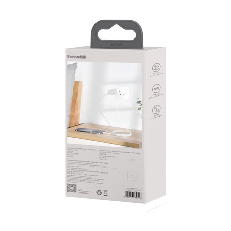 BASEUS KABEL USB-C DO LIGHTNING 20W DO IPHONE 11 12 13 14 1.5M 2SZT ZESTAW
