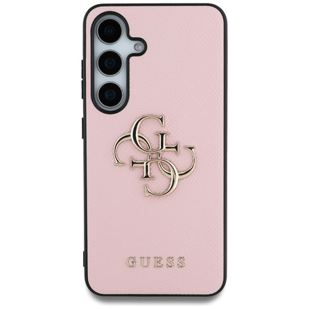 GUESS ETUI TPU DO SAMSUNG GALAXY S25 GRINED LOGO SMALL BIG 4G CLASSIC LOGO