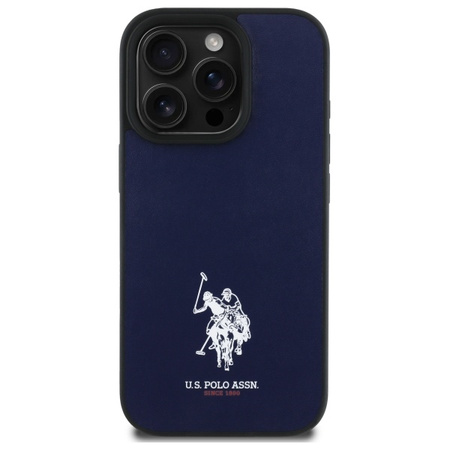U.S. POLO ASSN. ETUI DO IPHONE 15 PRO MAX 6.7 Z DZIANINOWYM WZOREM I