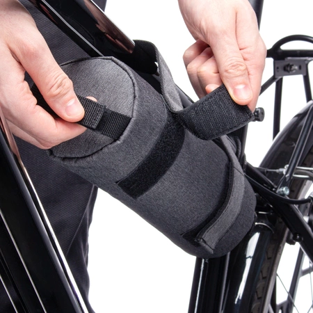 Torba rowerowa Wozinsky WBB37GRB z izolacją termiczną 0.7L - szara