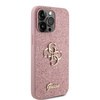 Guess GUHCP15LHG4SGP iPhone 15 Pro 6.1" różowy/pink hardcase Glitter Script Big 4G