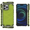 HURTEL ETUI PANCERNE DO IPHONE 13 PRO MAX HONEYCOMB Z ŻELOWĄ RAMKĄ