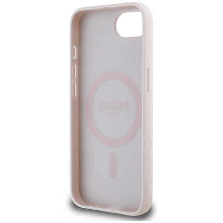 GUESS POKROWIEC PEONY SCRIPT LOGO DO MAGSAFE IPHONE 16E TPU POKROWIEC