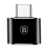 Baseus adapter przejściówka ze złącza USB na USB Typ C OTG czarny (CATOTG-01)