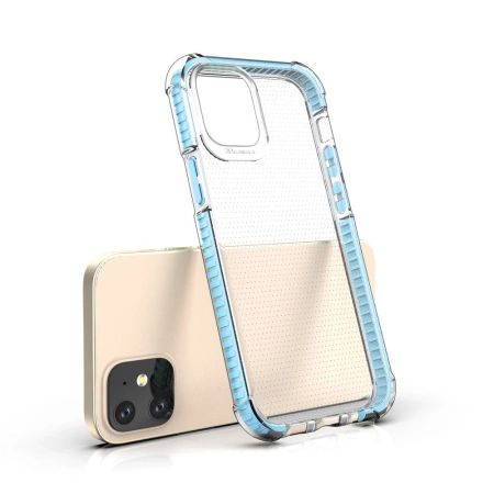 HURTEL SPRING ARMOR ELASTYCZNE ETUI DO IPHONE 12 MINI Z PANCERNYM POKROWCEM