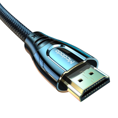 Kabel do monitora Mcdodo, przewód HDMI - HDMI 8K 60Hz FULL HD 2M