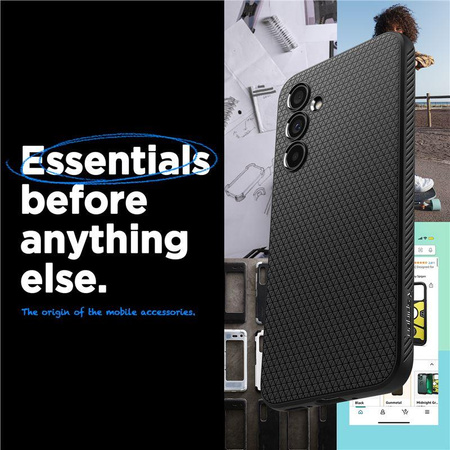 SPIGEN LIQUID AIR GALAXY A54 5G MATTE BLACK