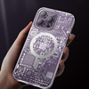 Kingxbar PQY Geek Series magnetyczne etui iPhone 14 Pro MagSafe złote