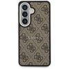 Etui Guess 4G Embossed Ring MagSafe do   Samsung Galaxy S26 brązowy