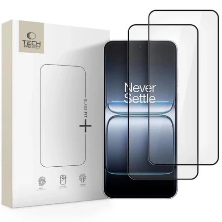 TECH-PROTECT SZKŁO HARTOWANE GLASS FIT+ 2-PACK DO ONEPLUS NORD 5