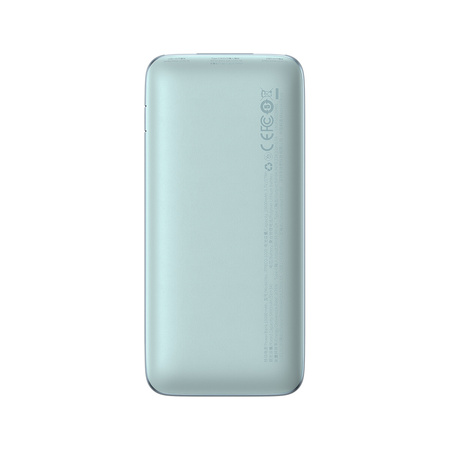 Powerbank Baseus Bipow Pro 10000mAh 20W niebieski z kablem USB Typu A - USB Typu C 3A 0.3m (PPBD040203)