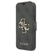Etui Guess GUBKP13L4GMGGR na iPhone 13 Pro / 13 - szare book 4G Big Metal Logo