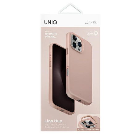 UNIQ ETUI LINO HUE DO IPHONE 16 PRO MAX MAGCLICK CHARGING Z POKROWCEM