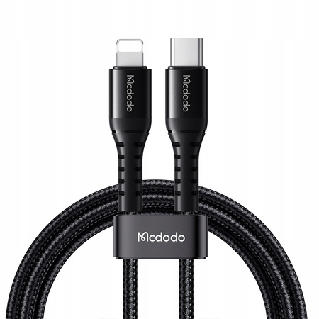 MCDODO SHORT USB-C LIGHTNING FAST CHARGING CABLE FOR IPHONE 13 14 20CM