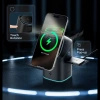Ładowarka indukcyjna Spigen Essential EF223MS 3w1 QI2 - czarna