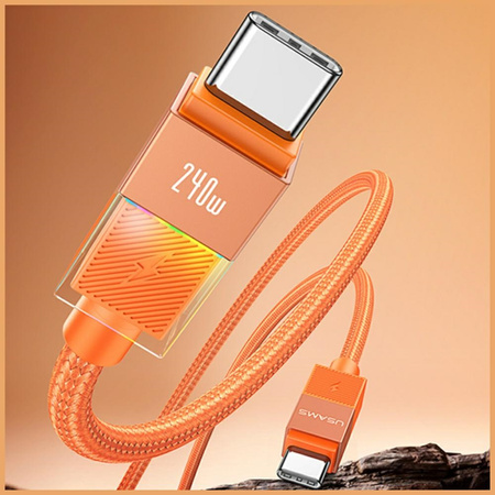 Kabel USAMS SJ777 PD 240W USB-C/USB-C    1.2m tarnish