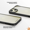 Etui PanzerGlass ClearCase na iPhone 15 Plus / 14 Plus z certyfikatem Military Grade - przezroczysto-czarne