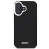 DKNY ETUI DO IPHONE 16 6.1 DO MAGSAFE HARDCASE PLAIN SILVER LOGO METAL