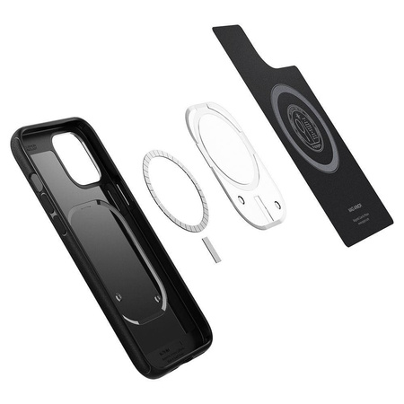 SPIGEN MAG ARMOR IPHONE 12/12 PRO MATTE BLACK