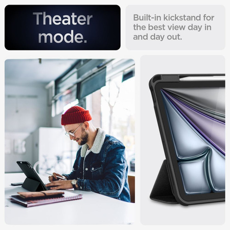 SPIGEN URBAN FIT CASE DO IPAD AIR 10.9 2020 2022 2024 2025 Z OCHRONĄ EKRANU