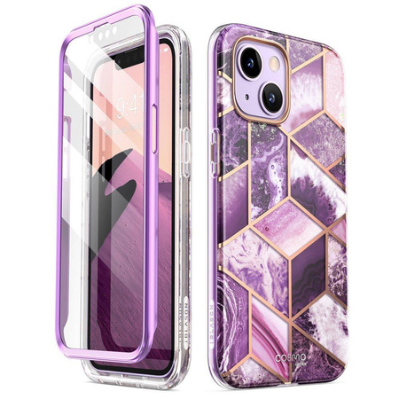 SUPCASE COSMO IPHONE 13 / 14 MARBLE PURPLE