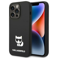 Karl Lagerfeld KLHCP14XSLCTBK iPhone 14 Pro Max 6,7" hardcase czarny/black Silicone Choupette Body