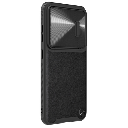 Nillkin CamShield Leather S Case etui Samsung Galaxy S23+ pokrowiec z osłoną na aparat czarne