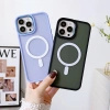 HURTEL MAGNETYCZNE ETUI COLOR MATTE CASE DO MAGSAFE IPHONE 15 PLUS CZARNE