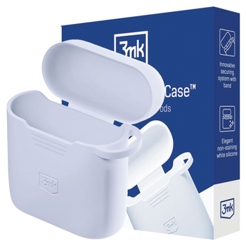 Apple AirPods 2nd gen. - 3mk Silicone AirPods Case White