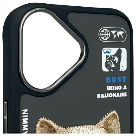 NIMMY ETUI DO IPHONE 16 6.1 POKROWIEC Z DESIGNEM DOG OCHRONNY COOL&CUTE 2.0
