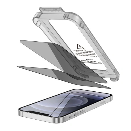 TECH-PROTECT SZKŁO PRYWATYZUJĄCE QUICK SET SPY+ 2-PACK DO IPHONE 12 12 PRO