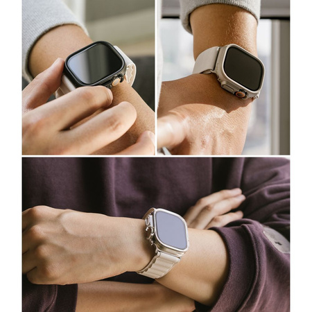 RINGKE SLIM ETUI CASE DO APPLE WATCH ULTRA 1 2 49 MM TRANSPARENTNE I MATOWE