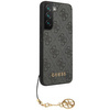 Etui Guess GUHCS23MGF4GGR S23+ S916 - szare hardcase 4G Charms Collection