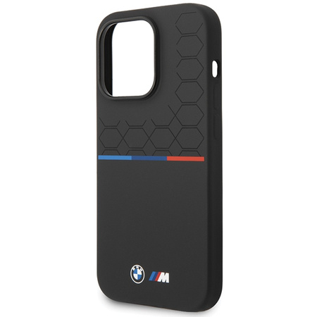 BMW ETUI DO IPHONE 15 PRO 6.1 SILICONE PATTERN DO IPHONE 15 PRO OCHRONA