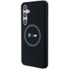 Etui BMW M Silicone Printed Ring MagSafe na Samsung Galaxy S24+ - czarne