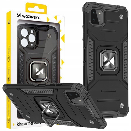 WOZINSKY POKROWIEC HYBRYDOWY RING ARMOR DO SAMSUNG GALAXY A22 4G Z UCHWYTEM