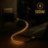 CO2 KABEL USB-C SZYBKIE ŁADOWANIE DO SAMSUNG XIAOMI USB TYP C PD 6A 120W 2M