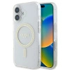 GUESS POKROWIEC HARDCASE IML GLITTER CIRCLE DO IPHONE 16 6.1 Z DO MAGSAFE
