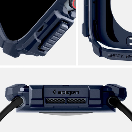 SPIGEN ETUI RUGGED ARMOR DO APPLE WATCH 10 46 MM OCHRONA BEZ KOMPROMISÓW