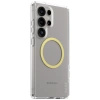 Etui CARE by PanzerGlass Flagship Urban Combat Chardonnay QI do Samsung Galaxy S25 Ultra - przezroczysty