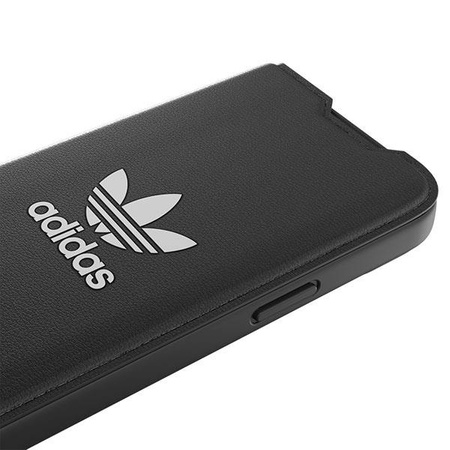 Etui Adidas OR Booklet Case BASIC na iPhone 14 czarno biały/black white 50181