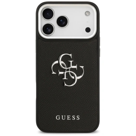GUESS ETUI GRAINED BIG 4G CLASSIC LOGO DO IPHONE 17 PRO MAX ELEGANCKIE